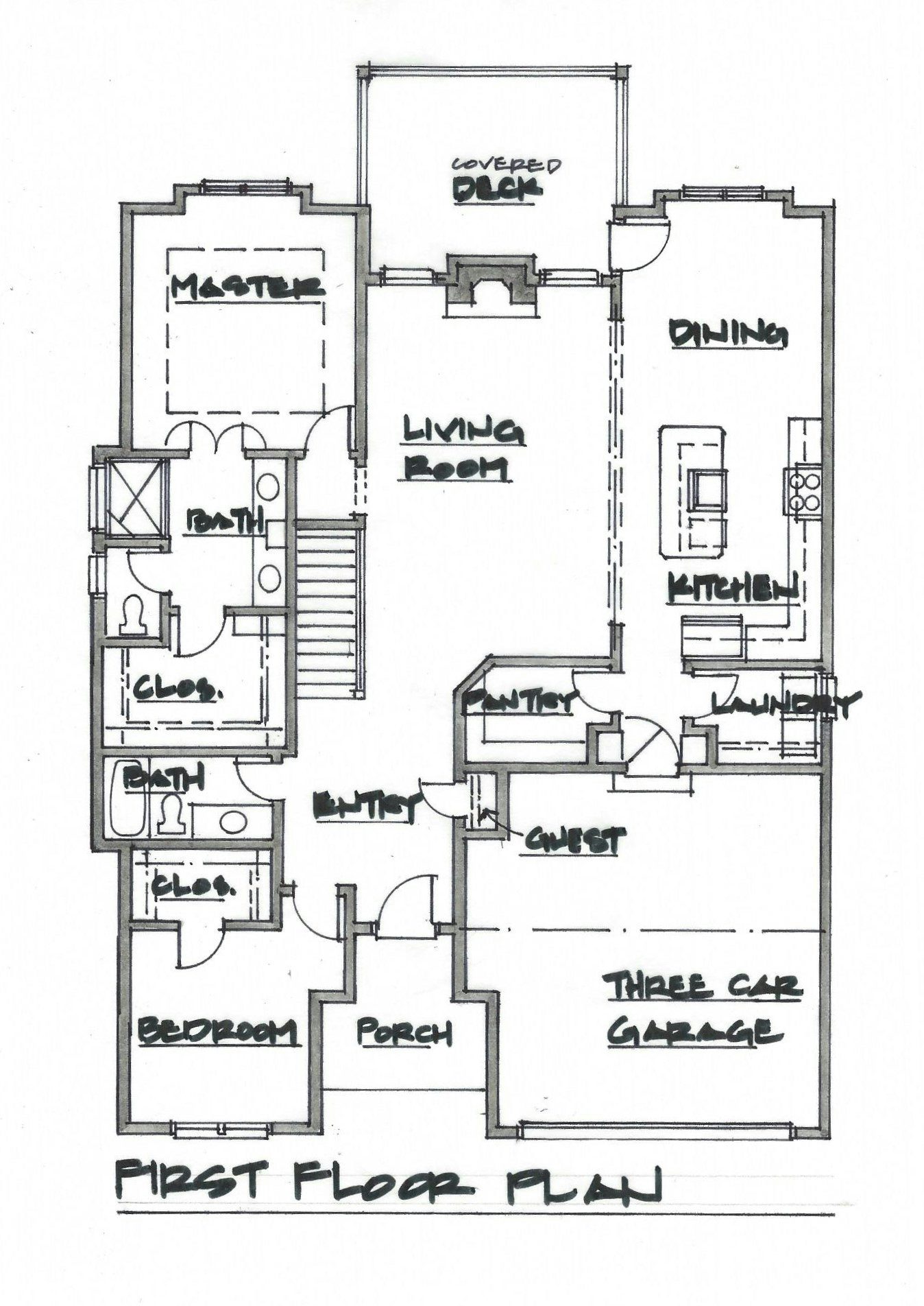 AshtonIV-First Floor Plan
