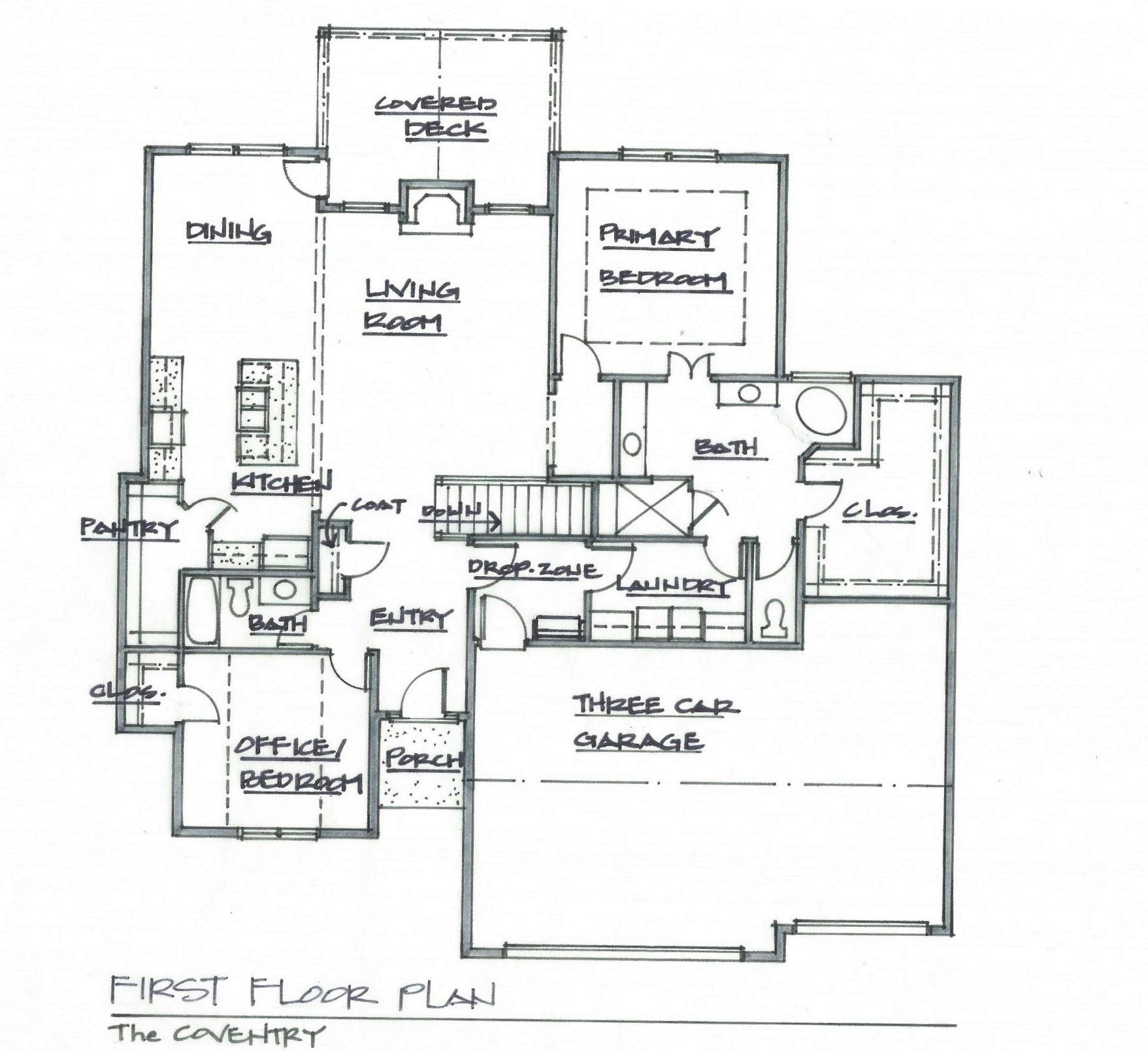 Coventry-First Floor Plan
